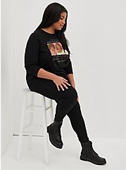 #TorridStrong Crew Sweatshirt - Cozy Fleece Maya Angelou Phenomenal Black, DEEP BLACK, alternate