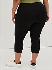 Crop Bombshell Skinny Jean - Premium Stretch Black, DEEP BLACK, alternate