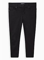Crop Bombshell Skinny Jean - Premium Stretch Black, DEEP BLACK, hi-res