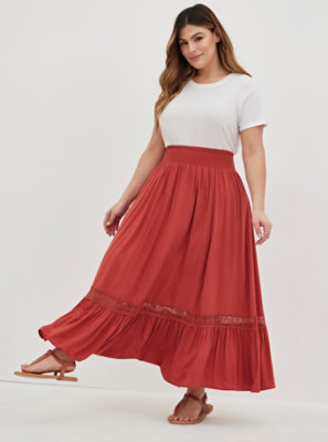 torrid maxi skirts