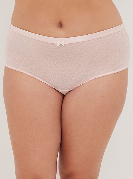 Key Hole Cheeky Panty - Lace Cream, LOTUS, alternate