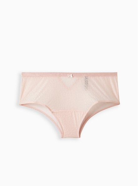 Key Hole Cheeky Panty - Lace Cream, LOTUS, hi-res