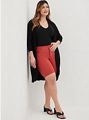 Plus Size Cocoon Kimono - Super Soft Black, BLACK, alternate