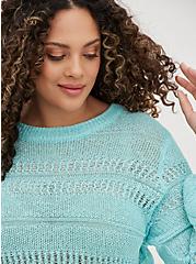 Lightweight Pullover Sweater - Blue, ISLAND PARADISE, alternate