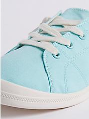 Canvas Ruched Sneaker - Blue (WW), BLUE, alternate
