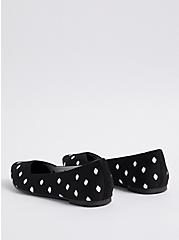Polka Dot Flats - Knit Black, POLKA DOT, alternate