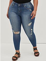 Plus Size Curvy Bombshell Skinny Jean - Premium Stretch Eco Medium Wash, HEARTTHROB, hi-res