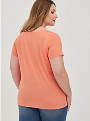 Everyday Tee - Signature Jersey Coral, LIVING CORAL, alternate