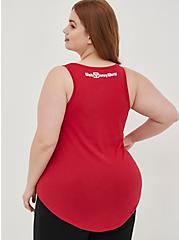 Plus Size Disney Mickey Mouse Active Tank - Cotton Red, RED, alternate