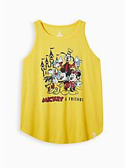 Disney Mickey & Friends Tank - Triblend Jersey Yellow, YELLOW, hi-res