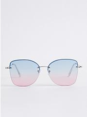 Ombre Lens Rimless Sunglasses , , hi-res