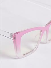 Blue Light Glasses - Ombre Pink, , alternate