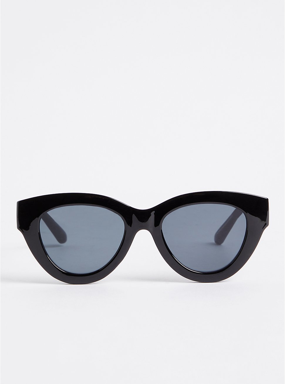 Small Cateye Sunglasses - Black, , hi-res