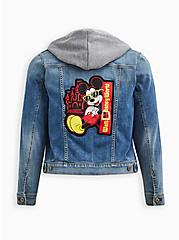 Plus Size - Disney Mickey Mouse Trucker Jacket - Denim Castle - Torrid