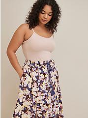 Slit Maxi Skirt - Floral Multi , FLORAL - MULTI, alternate
