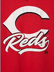 Split Neck Tank - Cotton MLB Cincinnati Reds, JESTER RED, alternate