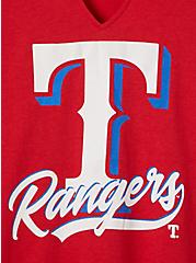 Split Neck Tank - MLB Texas Rangers Red, JESTER RED, alternate