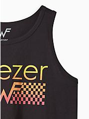 Weezer Classic Fit Crew Tank - Cotton Black, DEEP BLACK, alternate