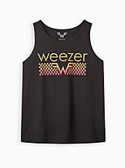 Weezer Classic Fit Crew Tank - Cotton Black, DEEP BLACK, hi-res