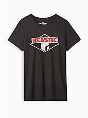 Beastie Boys Classic Fit Crew Top - Cotton Black, DEEP BLACK, hi-res
