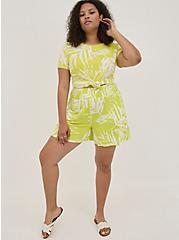 Pull-On Short - Super Soft Tropical Yellow, TROPICAL, alternate