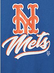Split Neck Tank - Cotton MLB New York Mets Blue, BLUE, alternate