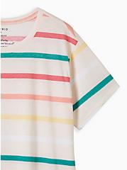 Plus Size Relaxed Fit Tee - Signature Jersey Stripes, OTHER PRINTS, alternate