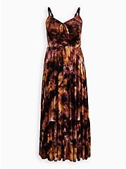 Tiered Maxi Dress - Super Soft Tie Dye Brown, TIE DYE, hi-res