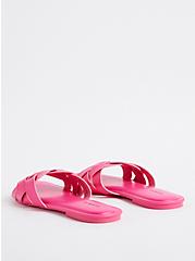 Plus Size Braided Slide - Hot Pink (WW), PINK, alternate