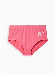 Plus Size Seamless Brief Panty - One Sun Pink, ONE WITH THE SUN pink, hi-res