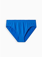 Seamless Smooth Mid-Rise Bikini Panty, NAUTICAL BLUE BLUE, hi-res