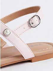 Pearl T-Strap Sandal (WW), PINK, alternate
