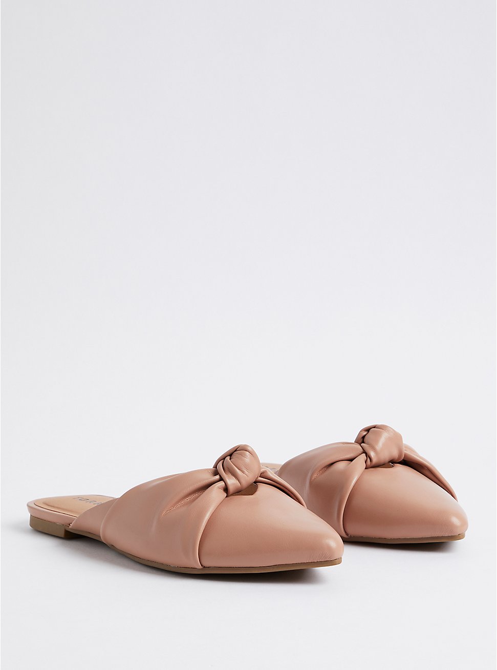 Twisted Pointed Toe Mule (WW), BLUSH, hi-res