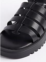 Chunky Gladiator Sandal (WW), BLACK, alternate