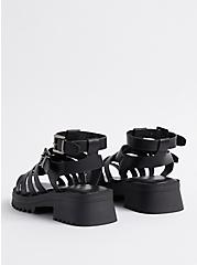 Plus Size Chunky Gladiator Sandal - Black (WW), BLACK, alternate
