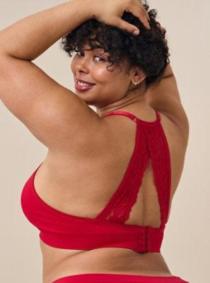 torrid red bralette