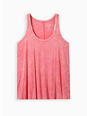 Plus Size Cover Up Tank -  Super Soft Rib Wash Pink, PINK, hi-res