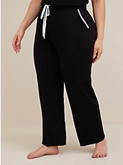 Plus Size Sleep Pant - Super Soft Bamboo Black, DEEP BLACK, alternate