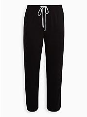 Plus Size Sleep Pant - Super Soft Bamboo Black, DEEP BLACK, hi-res