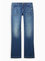 Plus Size Mid-Rise Slim Boot Jean - Vintage Stretch Medium Wash, ROLL OUT, hi-res