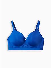 Plus Size Wirefree Push Up 360° Back Smoothing™ Bra, SURF THE WEB BLUE, hi-res