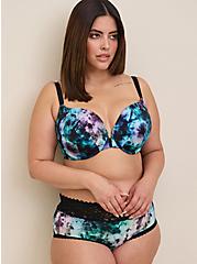 T-Shirt Push-Up Smooth Front Close 360° Back Smoothing™ Bra, MOON TIE DYE, alternate