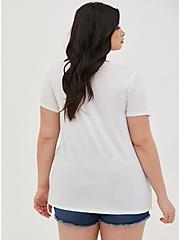 Plus Size Everyday Tee - Signature Jersey Reflections White, BRIGHT WHITE, alternate