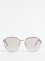 Rounded Square Aviator - Brown, , hi-res