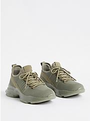 Plus Size Chunky Active Sneaker - Green (WW), GREEN, hi-res