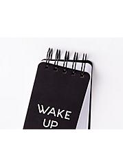 3x9 Notebook - Wake Up, , alternate