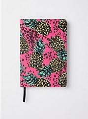 6x8 Notebook - Leopard Pineapple, , hi-res