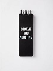 Plus Size 3x9 Notebook - Look At You Adulting, , hi-res