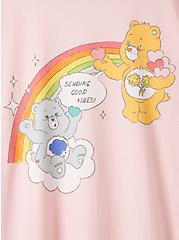 Plus Size Classic Fit Crew Tee - Cotton Care Bears Pink, PINK, alternate