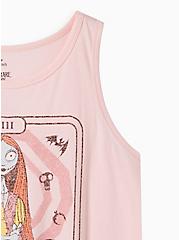 Disney The Nightmare Before Christmas Classic Fit Crew Tank - Cotton Sally Pink, PINK, alternate